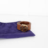 Tory Burch Tan Leather Belt With Gold Buckle