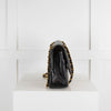 Chanel Black Medium Lambskin Classic Double Flap