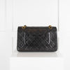 Chanel Black Medium Lambskin Classic Double Flap