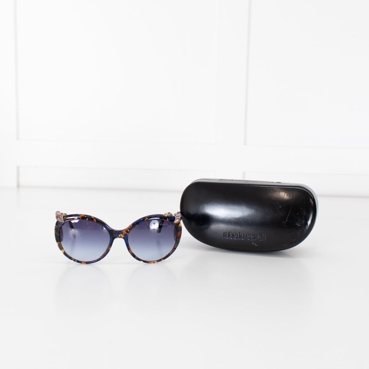 Roberto Cavalli Brown Castellina Sunglasses