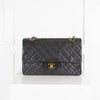 Chanel Black Lambskin Medium Classic Flap Bag