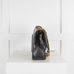 Chanel Black Lambskin Medium Classic Flap Bag