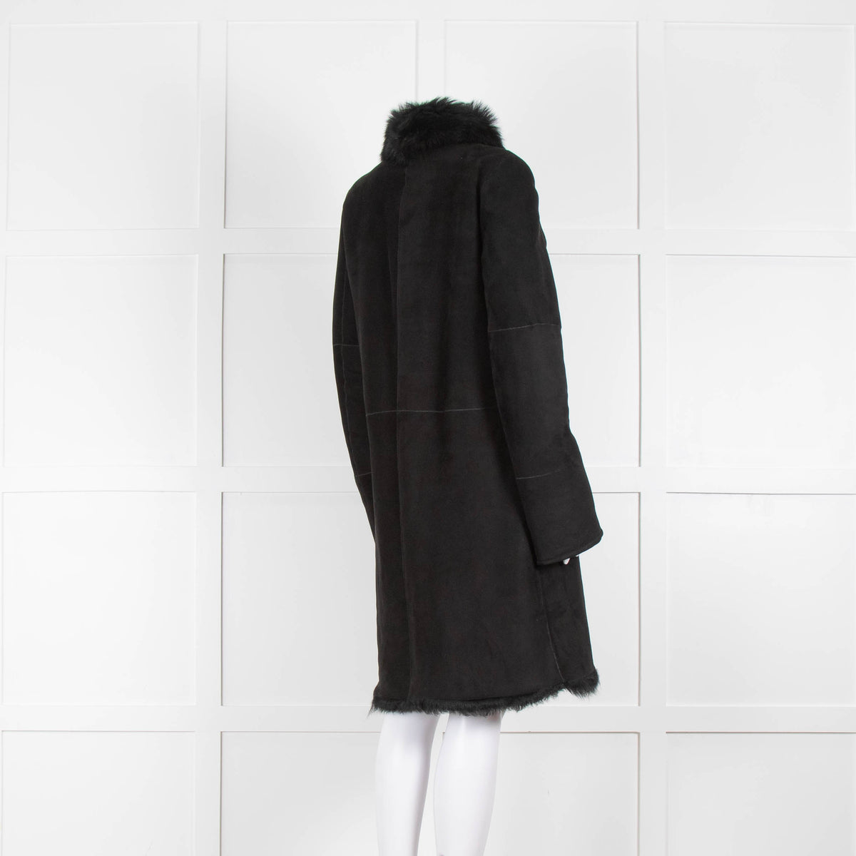 Joseph Black Classic  Shearling Coat