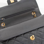Chanel Black Lambskin Medium Classic Flap Bag