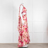 Anne Louise Boutique Pink Floral Backless Maxi Dress