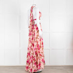 Anne Louise Boutique Pink Floral Backless Maxi Dress
