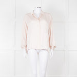 Iris & Ink Pale Blush Pyjama Style Blouse