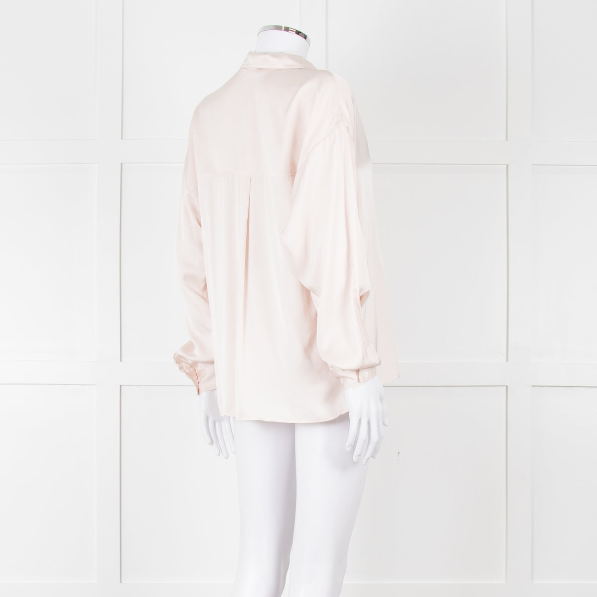 Iris & Ink Pale Blush Pyjama Style Blouse