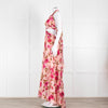 Anne Louise Boutique Pink Floral Backless Maxi Dress