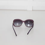 Bvlgari Purple Sunglasses with Crystal Details