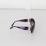Bvlgari Purple Sunglasses with Crystal Details