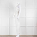 Bella Dahl White Cotton Sleeveless Jumpsuit