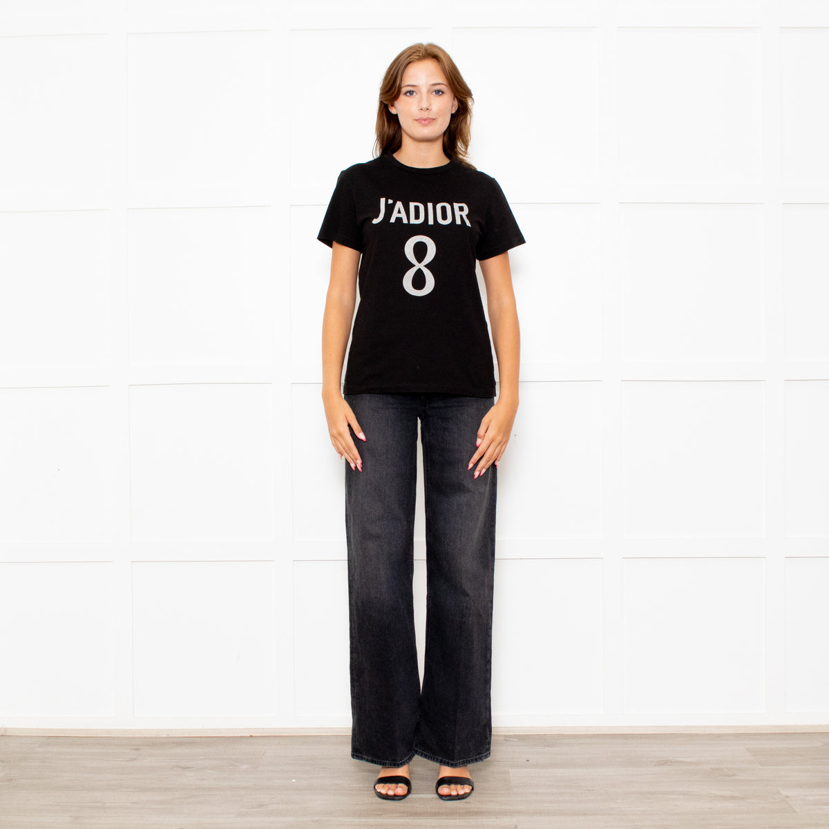 Christian Dior Black J'adior 8 T-shirt