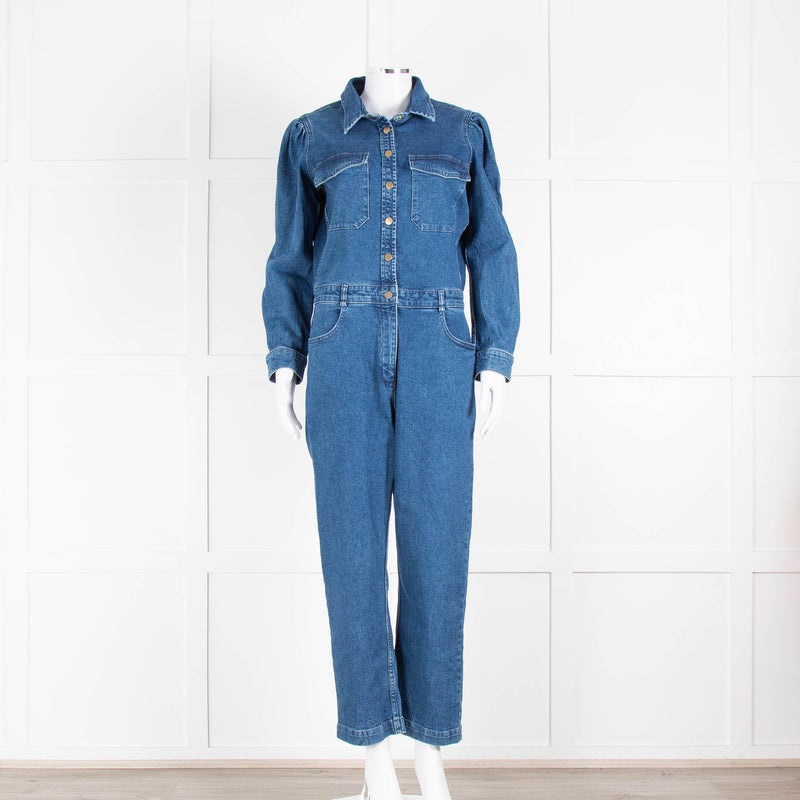 DL1961 Blue Denim Jumpsuit