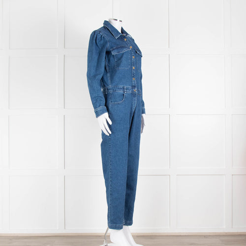 DL1961 Blue Denim Jumpsuit
