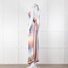 Missoni Multicolour Crochet Tie Halterneck Dress