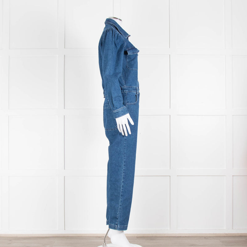 DL1961 Blue Denim Jumpsuit