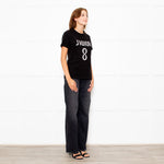Christian Dior Black J'adior 8 T-shirt