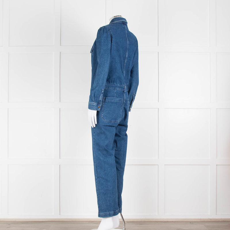 DL1961 Blue Denim Jumpsuit