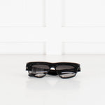 Victoria Beckham Black B Frame Sunglasses with Branded Arm