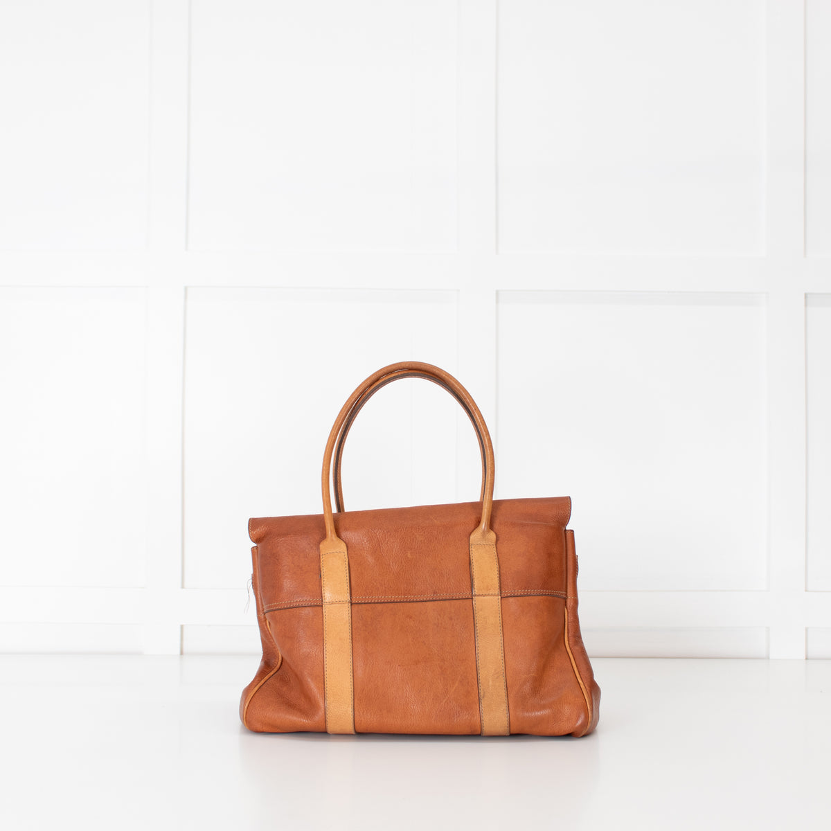 Mulberry Bayswater Two  Tone Tan Handbag