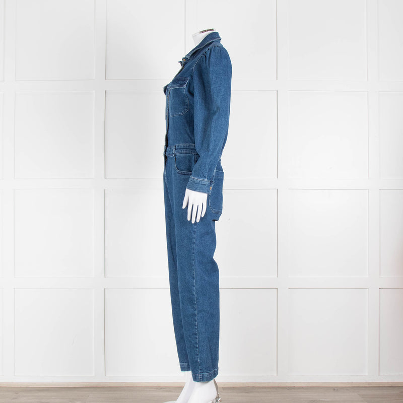 DL1961 Blue Denim Jumpsuit