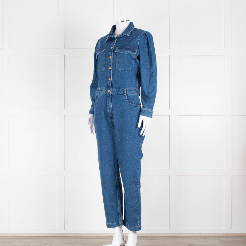 DL1961 Blue Denim Jumpsuit