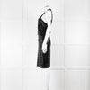 Badgley Mischka Black Sequin Sleeveless Dress