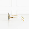 Tom Ford Gold Frame Green Lens Alec Sunglasses