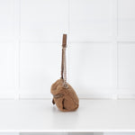Max Mara Brown Teddy Banane Belt Bag