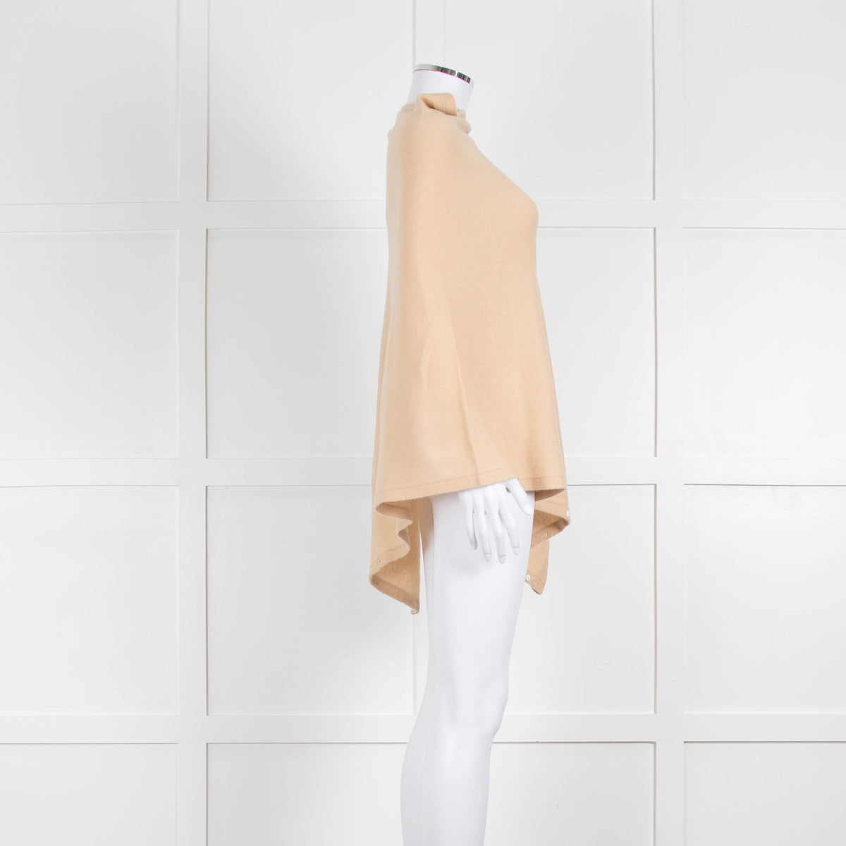 Handpicked Cashmere Camel Five Way Poncho With Box And Instructions