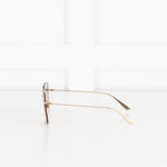 Christian Dior Tortoishell Square Sunglasses