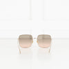 Christian Dior Tortoishell Square Sunglasses