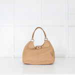Prada Beige Large Vintage Moon Bag