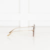 Christian Dior Tortoishell Square Sunglasses
