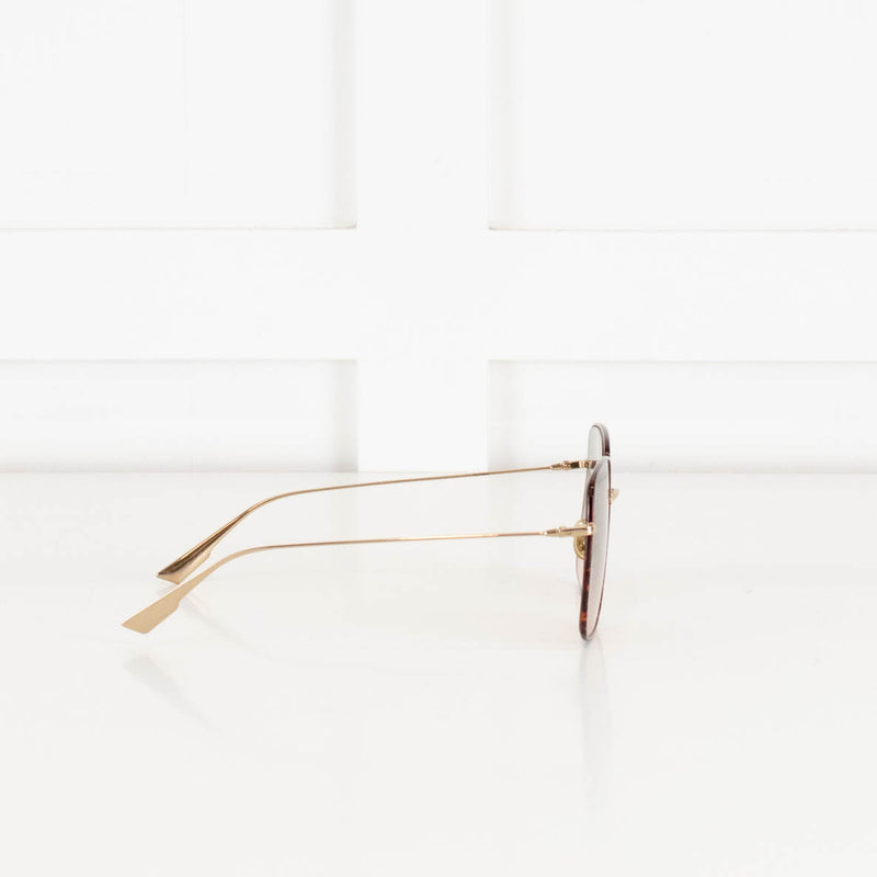 Christian Dior Tortoishell Square Sunglasses