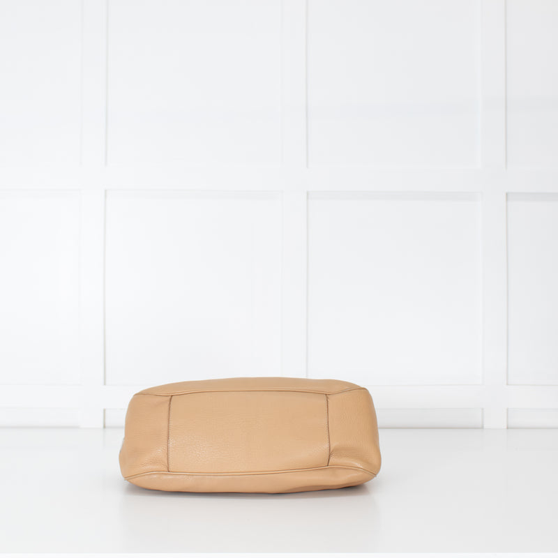 Prada Beige Large Vintage Moon Bag