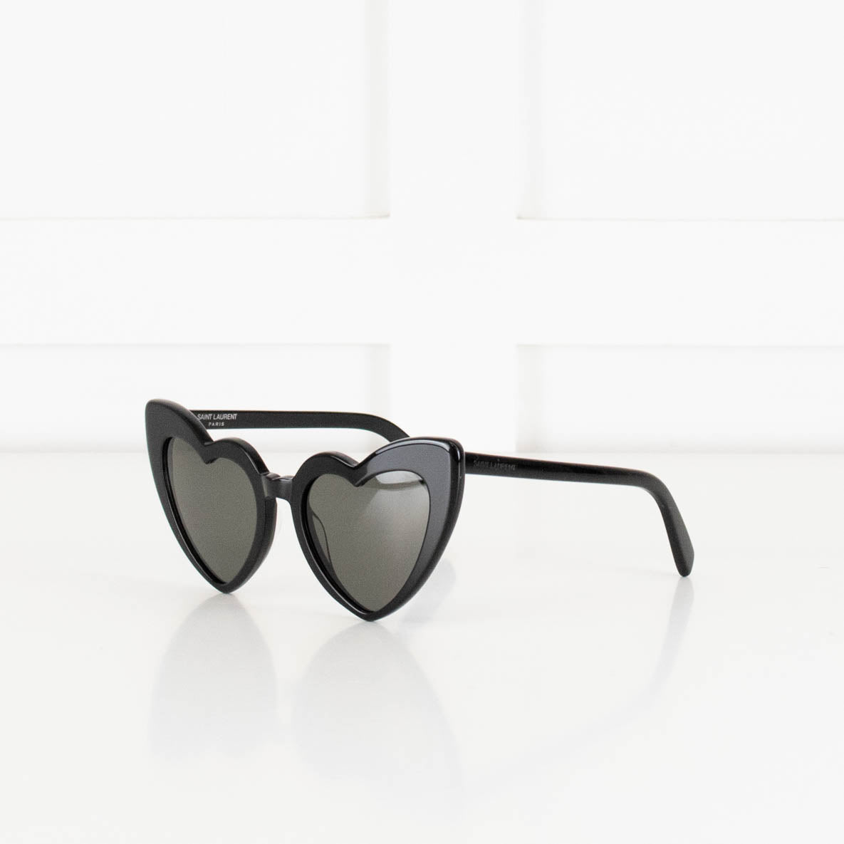 Saint Laurent Black Heart Frame Lou Lou Sunglasses
