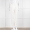 JIL SANDER White Tailored Trousers