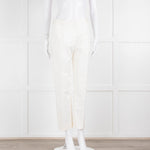 JIL SANDER White Tailored Trousers