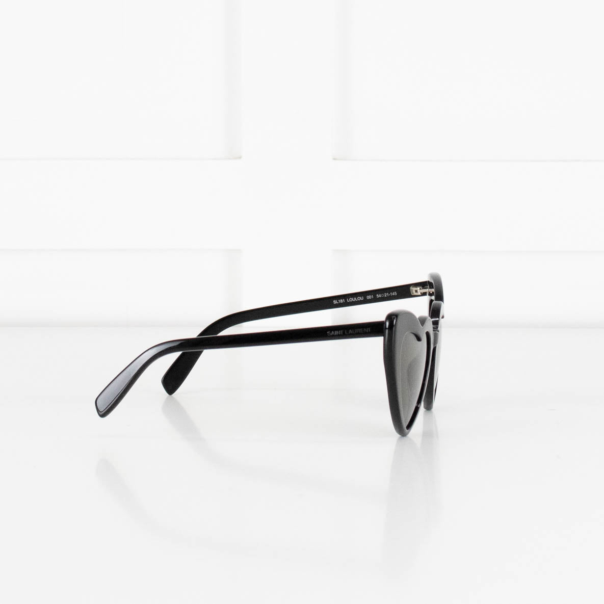 Saint Laurent Black Heart Frame Lou Lou Sunglasses