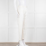 JIL SANDER White Tailored Trousers