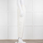 JIL SANDER White Tailored Trousers