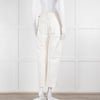JIL SANDER White Tailored Trousers