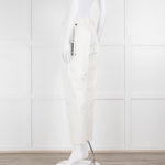 JIL SANDER White Tailored Trousers