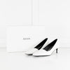Khaite White Leather Celia Heeled Shoes