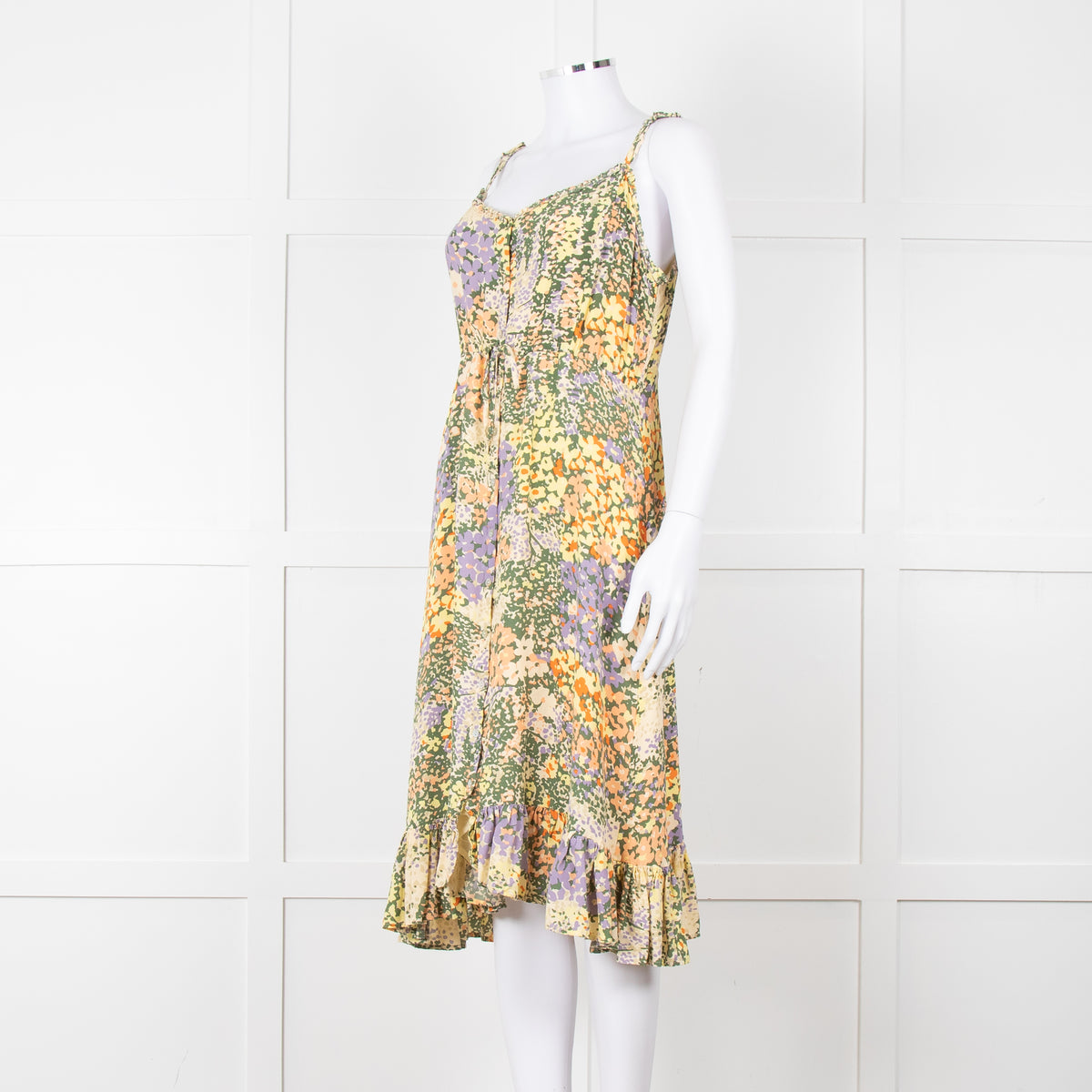 Rails Yellow Floral Sundress