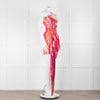 Nadine Merabi Pink Sequin Celina Mini Dress