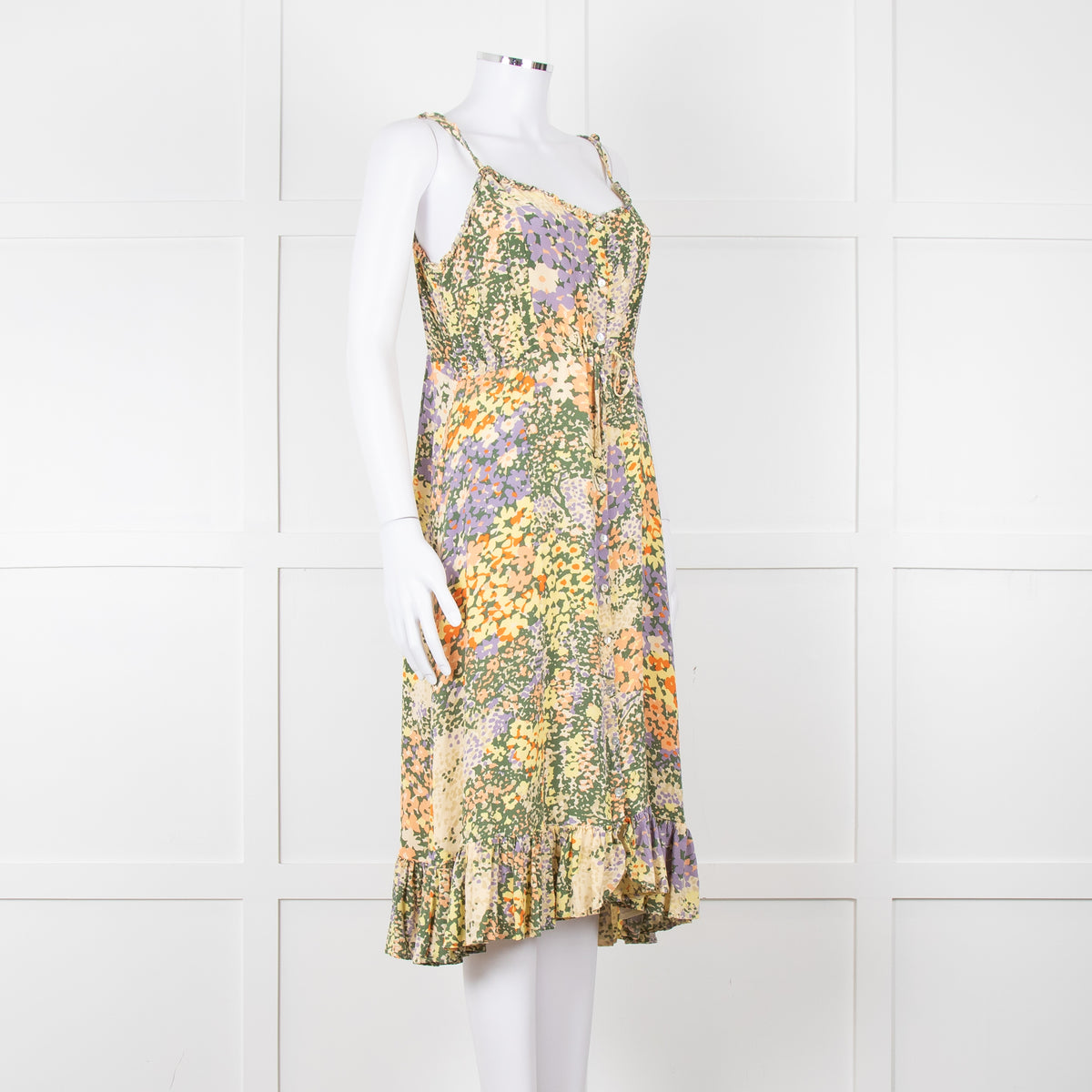 Rails Yellow Floral Sundress