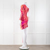 Nadine Merabi Pink Sequin Celina Mini Dress